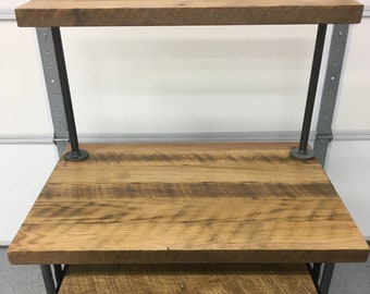 Reclaimed Wood Desk, Computer Desk, Home Office Desk, Barn Wood Desk, Shabby Chic, Reclaim Wood Table