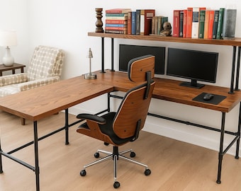 L-Shaped Desk | Corner Desk | Office Desk | Best Hand Crafted Tables