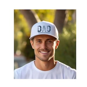 Dad Trucker Hat, The Man, The Myth, The Legend, Father&#39;s day hat, Dad gift Embroidered hat