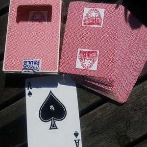 Vintage jeu de cartes dans boîte d’origine MESQUITE étoiles Casino
