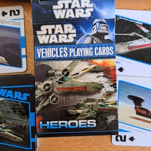 vintage STAR WARS deck de cartes à jouer boîte originale