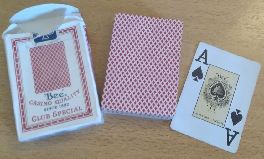 BEE JUMBO INDEX TECH ART PLAYING CARDS | eBay