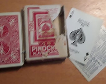 Vintage Deck von BICYCLE PINOCHLE 48 Spielkarten