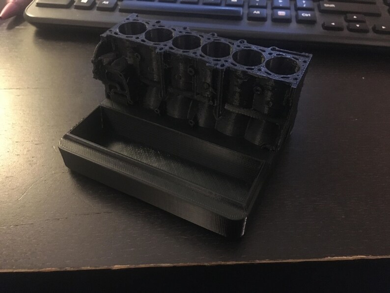 BMW S54 Engine Block Business Card Holder STL File Etsy