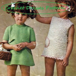 Instant Download - PDF- Pretty Dress Crochet Pattern (CC7)
