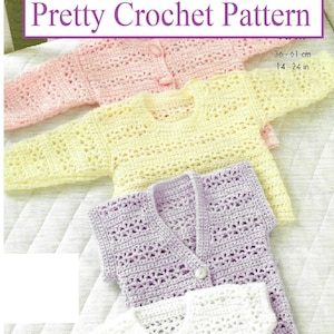 Instant Download PDF - Beautiful Crochet Pattern Boloer,Sweater, Cardigan & Waistcoat (CB97)