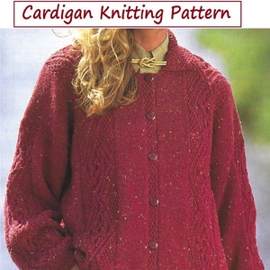 Instant Download - PDF-  Beautiful Cardigan Knitting Pattern (K97)