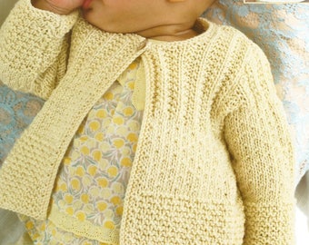 Instant Download - PDF- Beautiful Cardigan Short or Long Sleeve Knitting Pattern (43)