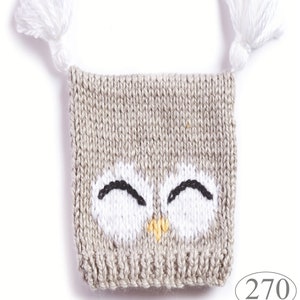 PnAPatterns - Instant Download - PDF-  Beautiful Baby Owl Hat Chunky Knitting Pattern Age 6 months up to 24  (270)