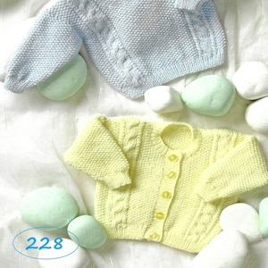 Instant Download - PDF- Beautiful Cardigan & Jumper Knitting Pattern(228)