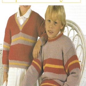 Sofortiger Download PDF - Wunderschöner Pullover Strickmuster (C101)