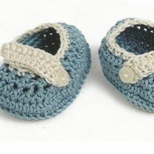 Instant Download - PDF-  Beautiful Baby Shoe&#39;s Crochet Pattern (CB73)