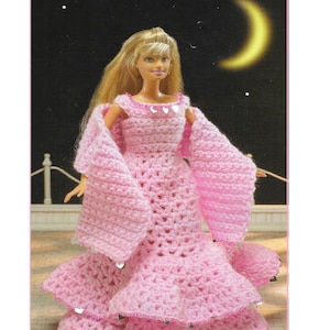 PnAPatterns -Instant Download - PDF- Beautiful Dolls Dress & Wrap Knitting Pattern (Doll 23)