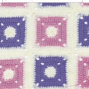 Instant Download - PDF- Beautiful Blanket Crochet Pattern (CB84)