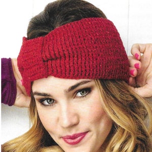 Instant Download - PDF-  Cosy Headband Crochet Pattern (CA50)