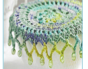 Home Mug, Glass, Jug, Bowl Cover Home, Crochet Pattern PDF download ( H111)