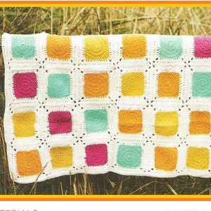 Instant Download - PDF- Beautiful Baby Blanket Crochet Pattern (CB75)