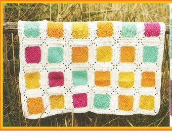 Instant Download - PDF- Beautiful Baby Blanket Crochet Pattern (CB75)