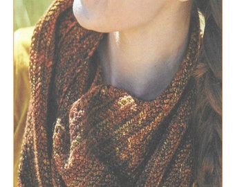 Instant Download - PDF-Beautiful Cowl Crochet Pattern (CA103)