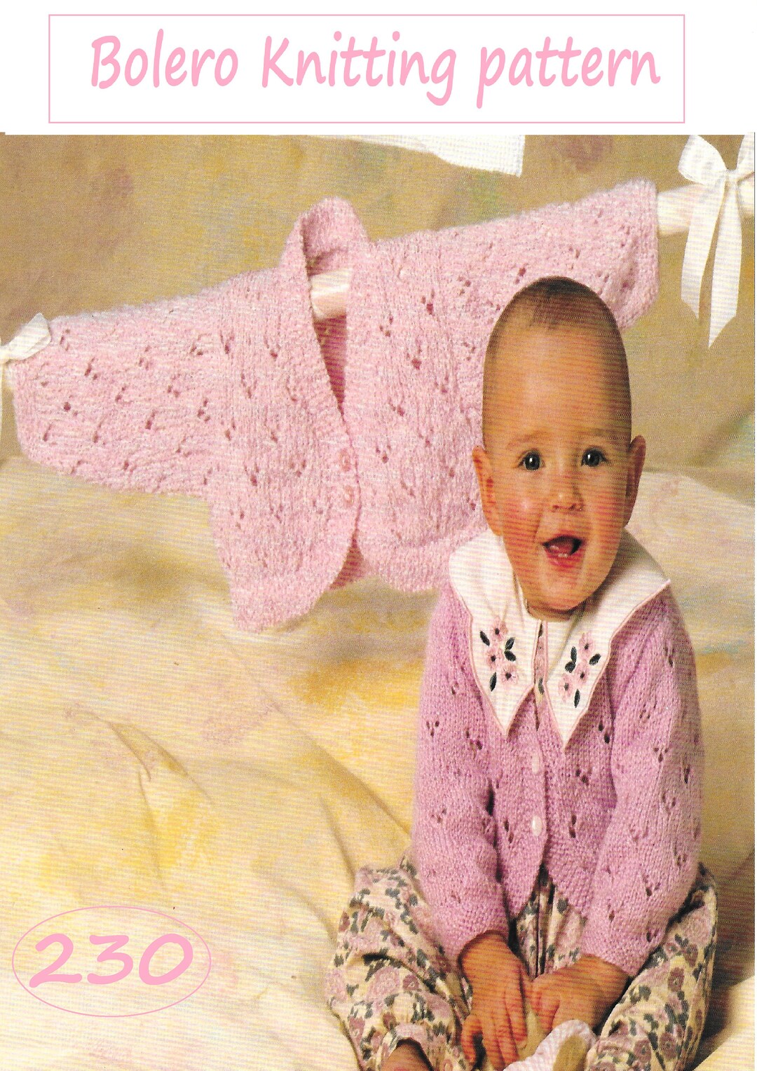 Baby Bolero Knitting Pattern Free