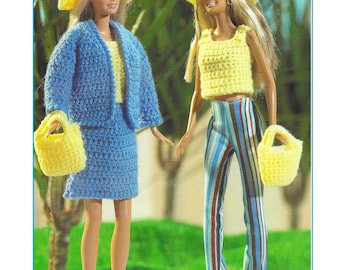 Doll Clothes Crochet Pattern PDF download (Doll 18)