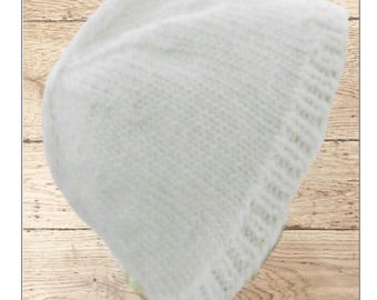 Patrón de tejido para gorro de bebé recién nacido (PDF de descarga instantánea) 120