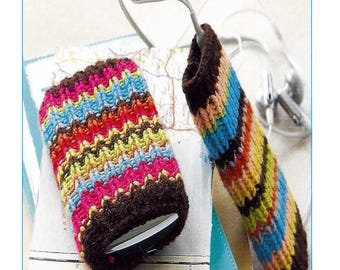 Phone & iPod Cover Knitting Pattern: 4 Ply Yarn (Instant download PDF) KA4
