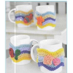 Patrón PDF de funda de taza Wave (H168)