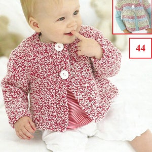Instant Download-  PDF - Beautiful Chunky Cardigan Knitting Pattern (44)
