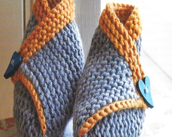 Instant Download - PDF- Beautiful Baby Shoe Knitting Pattern  (207)