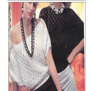 Instant Download - PDF- Beautiful Top Knitting Pattern (K250)