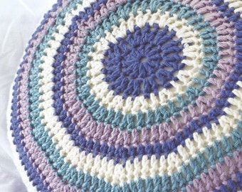 Instant Download - PDF- Beautiful Round Cushion Crochet Pattern (H17)