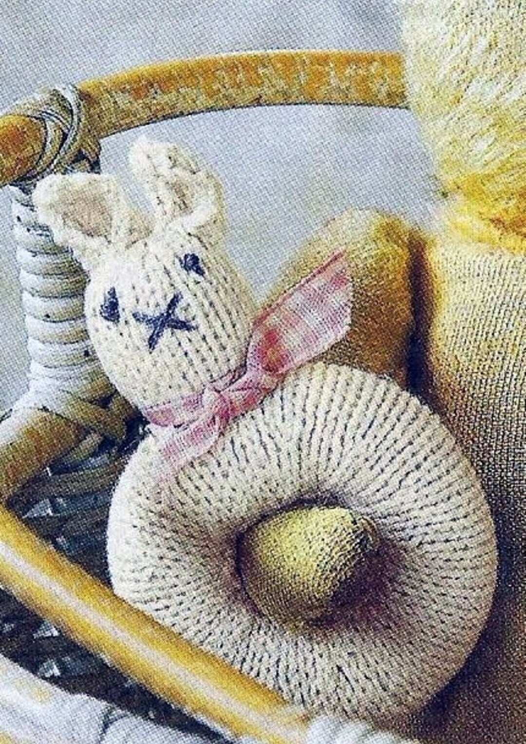 Instant Download PDF Beautiful Little Baby Rattle Knitting Pattern T1
