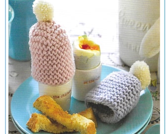 Patrón de tejido para el calentador de huevos Home Easy DK Egg Cosy (H52)