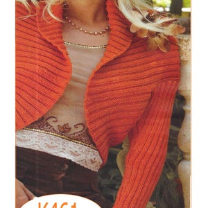 Instant Download - PDF- Beautiful Shrug Knitting Pattern (K461)