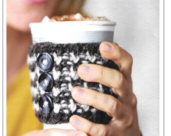 Patrón de tejido para funda de taza Aran Home (PDF) (H51)