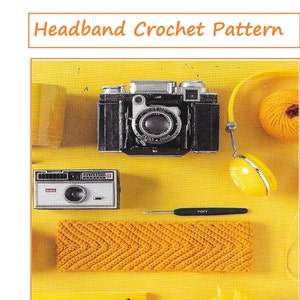 Instant Download - PDF- Beautiful Headband Knitting Pattern (CA91)