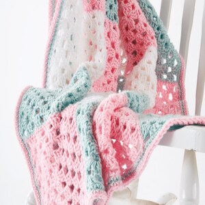 Instant Download - PDF- Beautiful Baby Blanket Crochet Pattern (CB162)