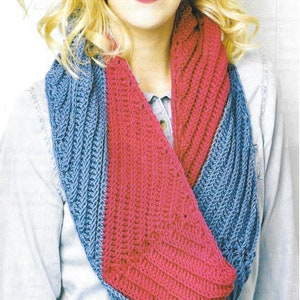 Instant Download - PDF-Beautiful Cowl / Snood Crochet Pattern (CA58)
