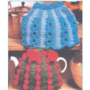 Vintage Tea Pot Cosy Crochet Pattern PDF download (H37)
