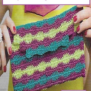 Instant Download - PDF- Beautiful Clutch Bag Crochet Pattern (CA43)