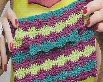 Crochet Clutch Bag Pattern: DK Yarn (PDF Download) CA43