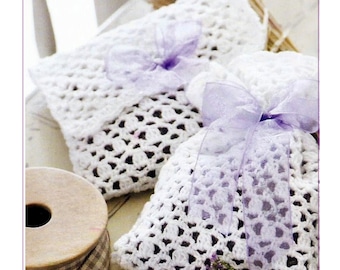 Lavender Bag & Purse Crochet Pattern (PDF Download)