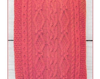 Instant Download - PDF- Beautiful Cushion Knitting Pattern (H159)