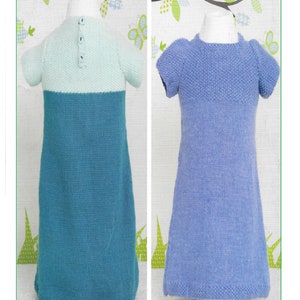 Instant Download - PDF-  Beautiful Dress Knitting Pattern (390)