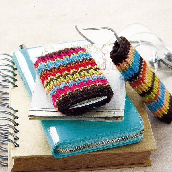 Instant Download - PDF- EASY Phone and ipod Cover Knitting Pattern (KA4)