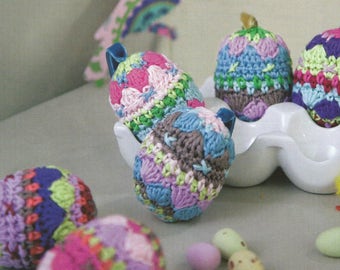 Instant Download - PDF- Beautiful little decorative egg Crochet Pattern (T9)