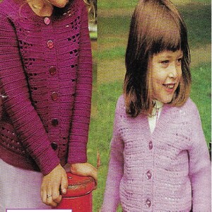 Instant Download PDF - Lovely Cardigan Crochet Pattern (CC27)