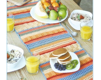 Home DK Table Runner Crochet Pattern PDF Pattern (H46)