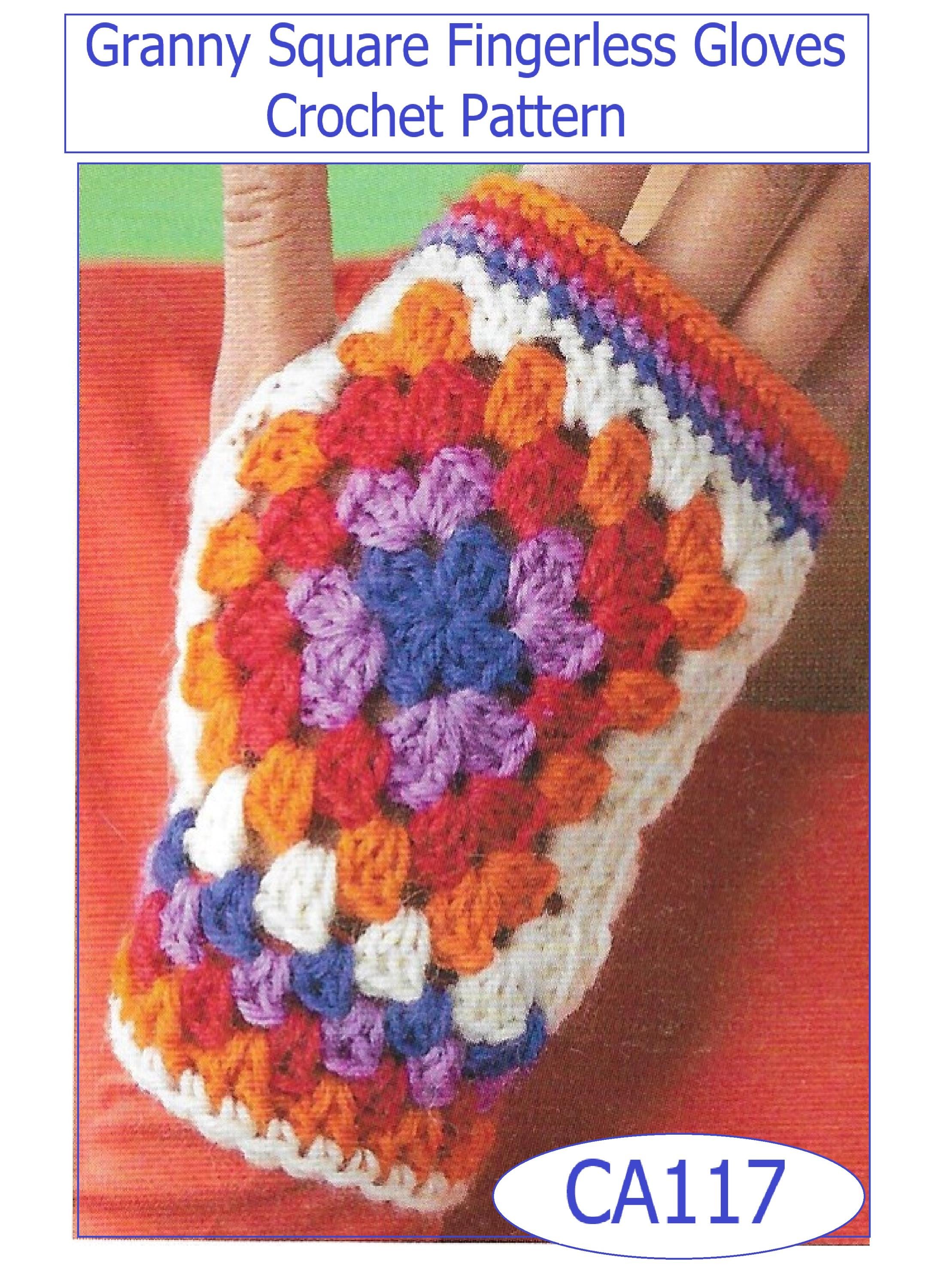 29 Victorian Fingerless Gloves Crochet Patterns to Add Elegant, Vintage Flair 29 Granny Square Fingerless Gloves Crochet Pattern Ca117